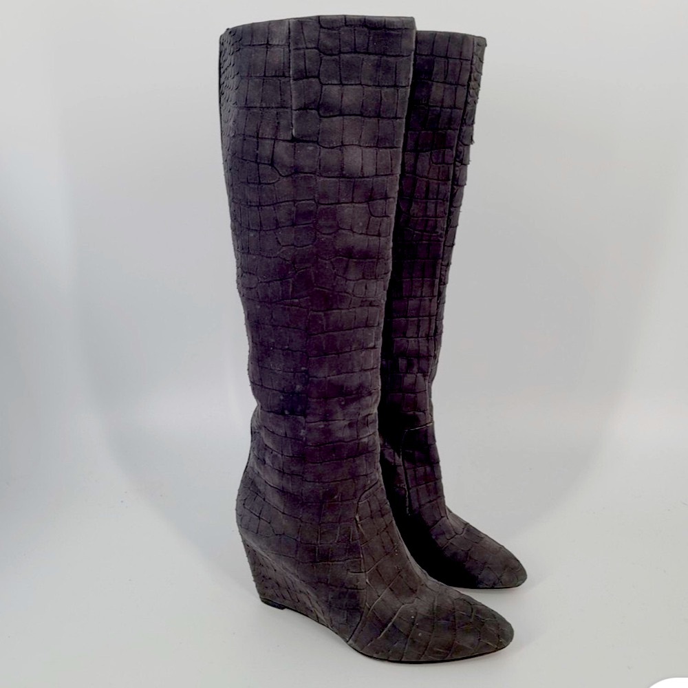 Brian Atwood wedge boots